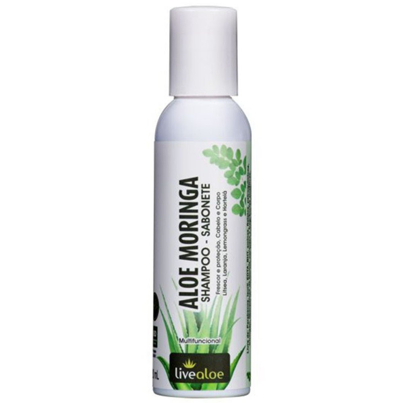 Aloe Moringa Shampoo/ Sabonete - 120ml 