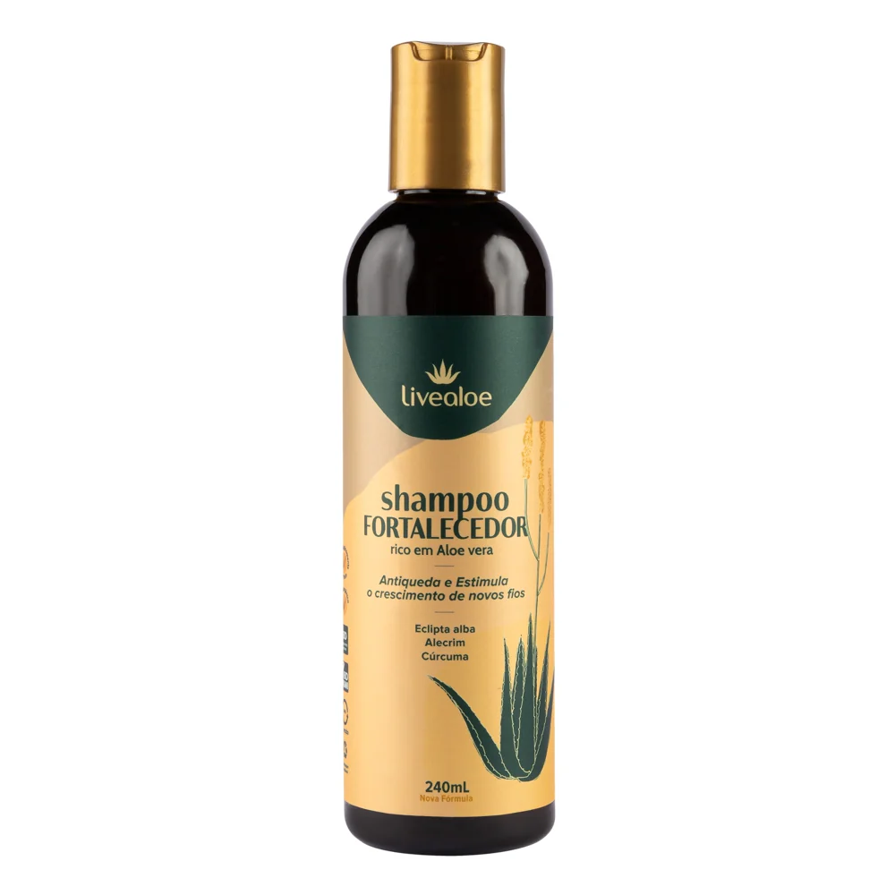Shampoo Fortalecedor Live Aloe 240ml